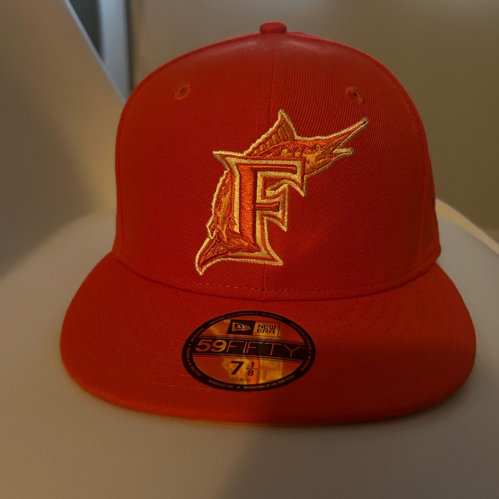 Florida Marlins World Series New Era fitted baseball cap